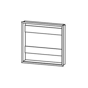 Duravit Licht & Spiegel Einbauset für LM Spiegelschränke ""Good"" und ""Better"" - Version, 86,1 x 81,2 cm"