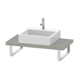 Duravit L-Cube Konsole 80 x 55 x 3 cm mit 1 Ausschnitt