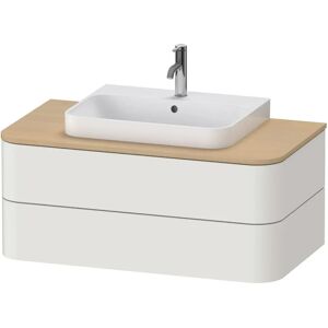 Duravit Happy D.2 Plus Waschtischunterschrank mit 2 Schubkästen, 100 x 40,8 cm, für Konsole