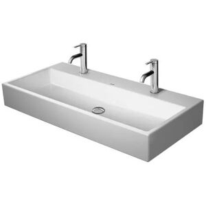 Duravit Vero Air Waschtisch geschliffen mit 2 x 1 Hahnloch 100 x 47 cm, ohne Überlauf