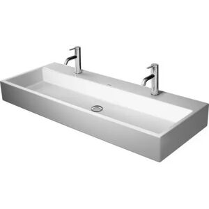 Duravit Vero Air Waschtisch geschliffen mit 2 x 1 Hahnloch 120 x 47 cm, ohne Überlauf