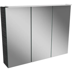 Lanzet Spiegelschrank 80 cm mit LED-Leuchte L5.1 und 3 Türen