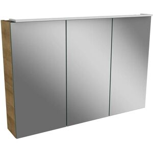 Lanzet Spiegelschrank 90 cm mit LED-Leuchte L5.1 und 3 Türen