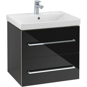 Villeroy & Boch Avento 2.0 Waschtisch-Kombination 60 cm mit 2 Auszügen, 1 Hahnloch und 1 Überlauf