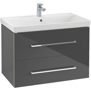 Villeroy & Boch Avento 2.0 Waschtisch-Kombination 80 cm mit 2 Auszügen, 1 Hahnloch und 1 Überlauf