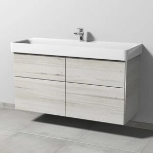 Sanipa 3way Waschtischunterbau für Keramik-Waschtisch Pro S 120 cm, 4 Auszüge