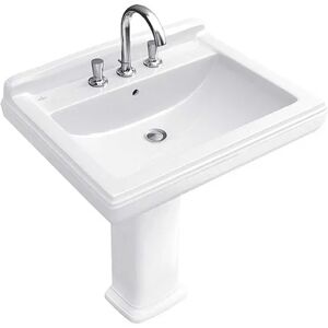 Villeroy & Boch Hommage Waschtisch 75,5 cm für 3-Loch Armatur