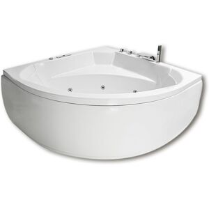 Caribia Apollo Premium Whirlpool 155 x 155 cm mit Schürze