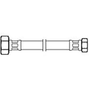 "Neoperl Neoflex Panzerschlauch DN8 50 cm IG x IG, 1/2"" x 3/8"""