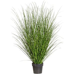 Kunstgras CREATIV GREEN "Miscanthus Zebrinus", grün, H:100cm, Kunststoff, Kunstpflanzen