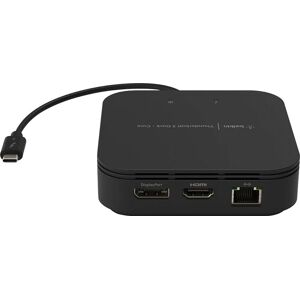 BELKIN Laptop-Dockingstation "Belkin Thunderbolt 3 Dock Standard" Dockingstationen schwarz Zubehör für Notebooks