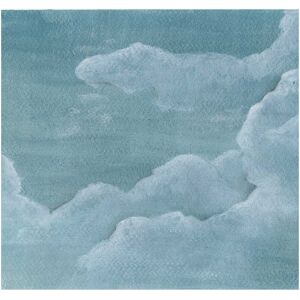 VTWONEN Fototapete "Wolken" Tapeten Blau - 318x300cm Gr. B/L: 3,18 m x 3 m, bunt Fototapeten Weltall