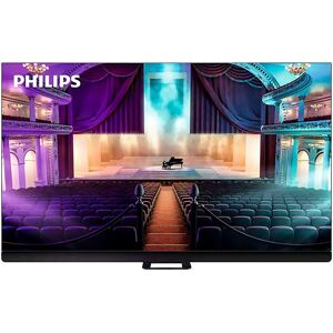 G (A bis G) PHILIPS OLED-Fernseher Fernseher schwarz LED Fernseher