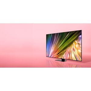 G (A bis G) SAMSUNG QLED-Fernseher "GQ55QN85DBT" Fernseher carbon silver LED Fernseher