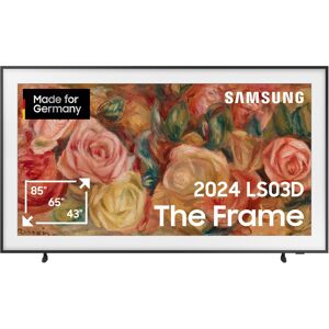 F (A bis G) SAMSUNG QLED-Fernseher Fernseher schwarz LED Fernseher