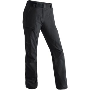 Funktionshose MAIER SPORTS "Lulaka" Gr. 80, Langgrößen, schwarz Damen Hosen Funktionshosen Wanderhose, atmungsaktive Outdoor-Hose mit Roll up Funktion