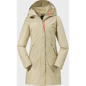 Parka SCHÖFFEL "Parka Sardegna L" Gr. 34, braun (4160, braun) Damen Jacken Sportjacken