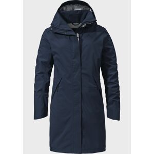 Parka SCHÖFFEL "Parka Sardegna L" Gr. 44, blau (8820, blau) Damen Jacken Sportjacken