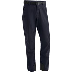 Funktionshose MAIER SPORTS "Naturno" Gr. 54, Normalgrößen, blau (dunkelblau) Herren Hosen Wanderhosen Outdoorhose, robuste Trekking-Hose, 3 Taschen und Gürtel