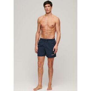 Badeshorts SUPERDRY "SPORTSWEAR EMB 15" SWIM SHORT" Gr. XXL, N-Gr, blau (richest navy) Herren Badehosen Herrenbademode