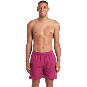 Badeshorts ARENA "FUNDAMENTALS ARENA LOGO BOXER R", Herren, Gr. L, N-Gr, schwarz lila, calypso coral, Obermaterial: 100% Polyester, sportlich, Badehosen