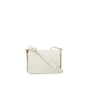 Umhängetasche MARC O'POLO "aus fein genarbtem Rindleder" Gr. B/H/T: 23 cm x 17 cm x 7 cm, weiß Damen Taschen Handtaschen