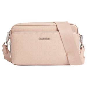 Mini Bag CALVIN KLEIN "CK MUST CAMERA BAG LG EPI MONO" Gr. B/H/T: 22 cm x 13,5 cm x 7 cm, rosa Damen Taschen Handtaschen mit Logoprint Handtasche Tasche Schultertasche