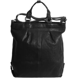 Umhängetasche MARGELISCH "Cedel 1" Gr. B/H/T: 33.0 cm x 36.0 cm x 12.0 cm one size, schwarz (black) Damen Taschen Handtaschen aus LWG zertifiziertem Leder