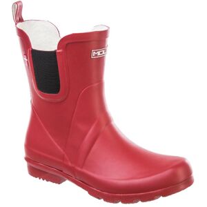 Gummistiefel MOLS "Suburbs", Gr. 39, rot, Gummi, casual, Schuhe, mit wasserdichter Funktion
