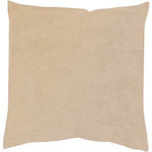 Kissenhülle HOME WOHNIDEEN "ELMER 1ER PACK MIT FÜLLUNG" Gr. 2, beige (natur), B:50cm L:50cm, Polyester, Polyester, Kissenbezüge