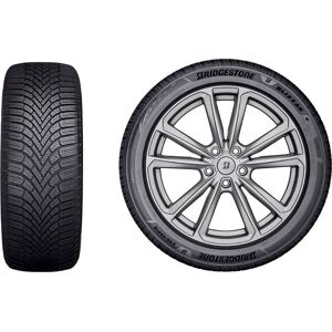 Winterreifen BRIDGESTONE "BRIDGESTONE", schwarz, 225mm / 45 % R 17 94V XL, Autoreifen