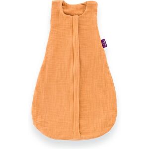 Babyschlafsack TRÄUMELAND "Sommerschlafsack LIEBMICH Baumwollmusselin, in den Größen 60-110" Gr. L: 110 cm, braun Baby Schlafsäcke Babyschlafsäcke