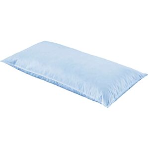 Federkissen OTTO KELLER "Große Auswahl", blau, B:40cm L:80cm, Bezug: 100% Baumwolle. Füllung: 85% Gänsefeder, 15% Gänsedaunen, Kopfkissen