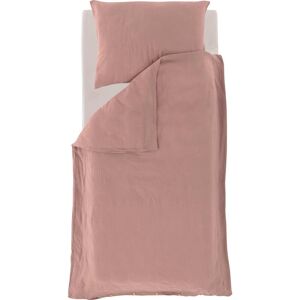 Kinderbettwäsche TRÄUMELAND "Bio-Baumwolle", rosa, B/L: 140cm x 200cm, Musselin, B/L: 90cm x 70cm, Musselin, Obermaterial: 100% Baumwolle, Bettwäsche, GOTS zertifiziert - Bio-Baumwolle