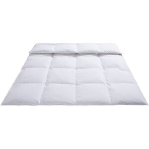Daunenbettdecke OTTO PRODUCTS "Jannika", weiß, B:135cm L:200cm, Bezug: 100% Baumwolle. Füllung: 80% Daunen, 20% Entenfeder, Bettdecken, plastikfreie Verpackung