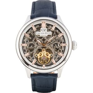 Automatikuhr CARL VON ZEYTEN "St. Georgen" Armbanduhren blau Herren Uhren Armbanduhr, mechanische Uhr, Herrenuhr, Made in Germany