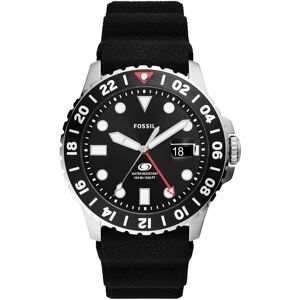 Quarzuhr FOSSIL "FOSSIL BLUE GMT, FS6036" Armbanduhren schwarz Herren Hochzeitsmode Armbanduhr, Herrenuhr, Datum, analog