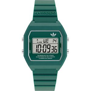 Digitaluhr ADIDAS ORIGINALS "AOST235582I" Armbanduhren grün (dunkelgrün) Herren Quarzuhren Armbanduhr, Quarzuhr, Herrenuhr