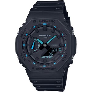 Chronograph CASIO G-SHOCK "GA-2100-1A2ER" Armbanduhren schwarz Herren Quarzuhren