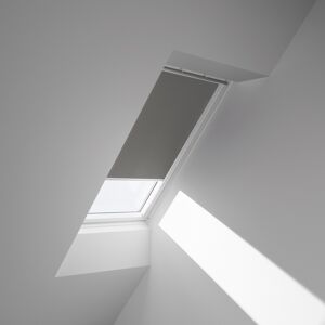 VELUX Verdunklungsrollo "DKL M04 0705SWL" Rollos grau Gr. M04, stufenlos positionierbar, grau (grau, weiß) Kinderzimmer-Rollos