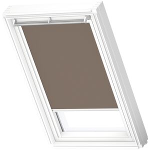 VELUX Dachfensterrollo "DKL F08 457" Rollos Gr. stufenlos positionierbar, braun (nugat, aluminium) Dachfensterrollos