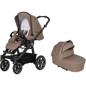 Kombi-Kinderwagen HARTAN "Racer GTS - Casual Collection" braun (happy feet) Baby Kinderwagen Kombikinderwagen mit Falttasche Trend; Made in Germany