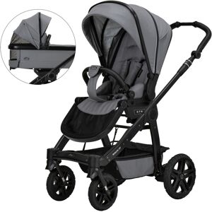 Kombi-Kinderwagen HARTAN "Rock it Outdoor" grau (graphit) Baby Kinderwagen Kombikinderwagen Lieferung ohne Adapter; Made in Germany