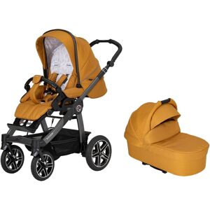 Kombi-Kinderwagen HARTAN "Racer GTS - Casual Collection" gelb (forest friends) Baby Kinderwagen Kombikinderwagen mit Falttasche Trend; Made in Germany