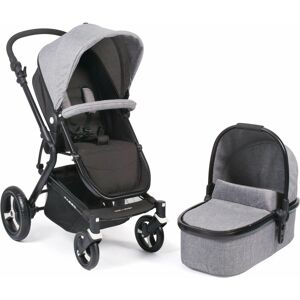 Kombi-Kinderwagen CHIC4BABY "Passo, grau" grau Baby Kinderwagen Kombikinderwagen ;