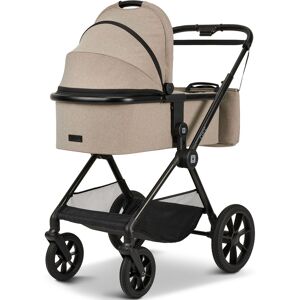 Kombi-Kinderwagen MOON "Clicc, mud/melange" grau (mud, melange) Baby Kinderwagen Kombikinderwagen