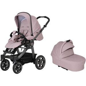 Kombi-Kinderwagen HARTAN "Racer GTS - Casual Collection" rosa (rosy birds) Baby Kinderwagen Kombikinderwagen mit Falttasche Trend; Made in Germany