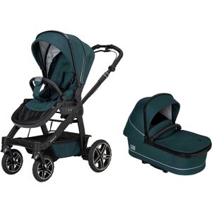 Kombi-Kinderwagen HARTAN "Rock it Outdoor" grün (leaf) Baby Kinderwagen Kombikinderwagen Made in Germany