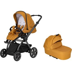 Kombi-Kinderwagen HARTAN "Topline 4.0 GTS" gelb (forest friends) Baby Kinderwagen Kombikinderwagen mit Falttasche; Made in Germany