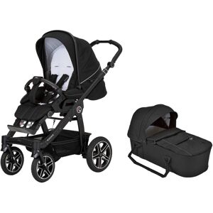 Kombi-Kinderwagen HARTAN "Racer GTS - Casual Collection" schwarz (black pinstripe) Baby Kinderwagen Kombikinderwagen mit Kombitasche; Made in Germany